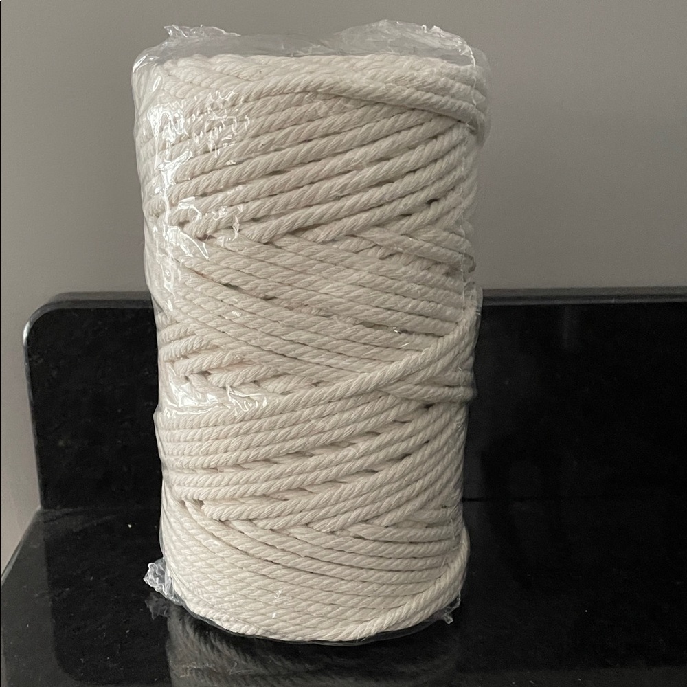 Beige macrame cord